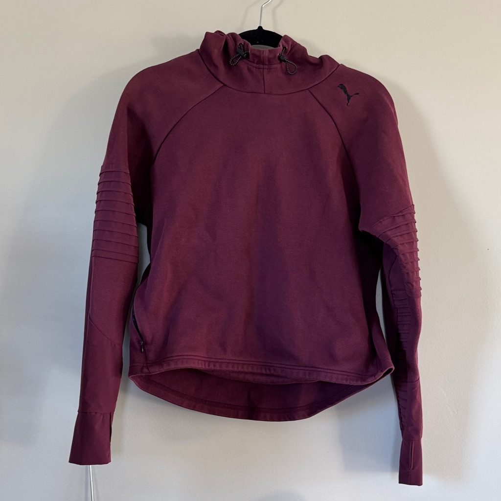 Puma Womens Keep You Dry Pullover Sweatshirt Hoodie Puma Womens Keep You Dry Pullover Sweatshirt Hoodie